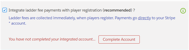 Ladder Fees Integrated Payments